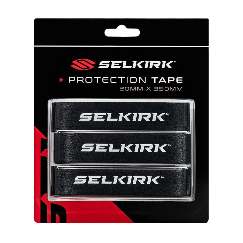 Selkirk Sport Pickleball Edge Guard Tape 20mm x 350mm Black HeavyDuty Paddle Protection Lightweight Sleek Impact Tape Easy Application Clean Removal - Image 2