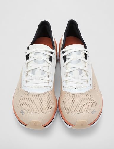 On Cloudboom 1 Women Shoes Size 9.5, Color: Savannah/White-Orange - Image 4