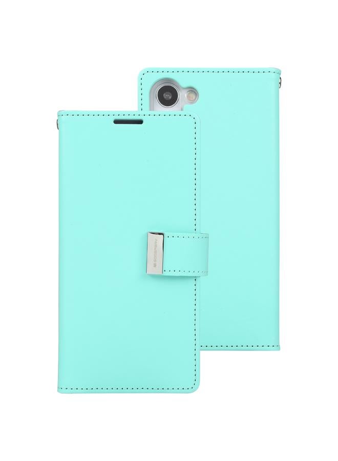 GOOSPERY Case For Samsung Galaxy S23+ 5G RICH DIARY Crazy Horse Texture Leather Phone Case - Image 2