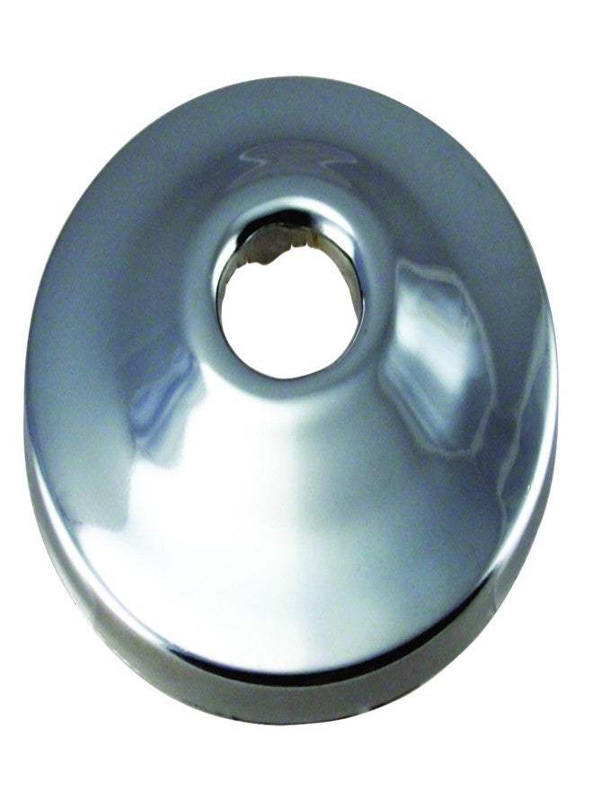 ويست براس شفة Westbrass D128-26 منخفضة النمط بمقاس 1/2 بوصة لأنابيب النحاس (قطر خارجي 5/8 بوصة)، كروم مصقول - Image 1