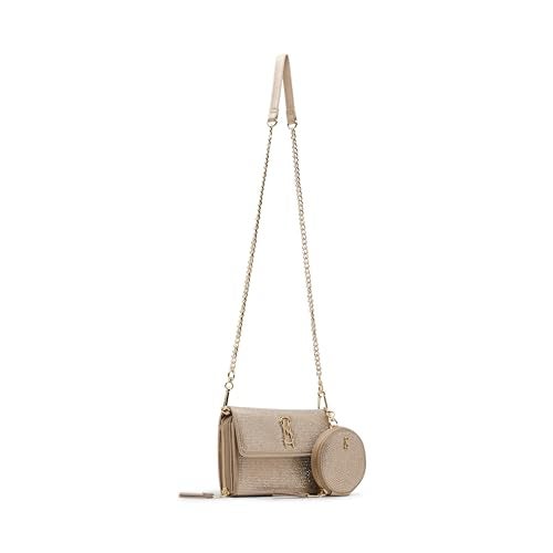 Steve Madden Carina Wallet Crossbody, Champagne - Image 2