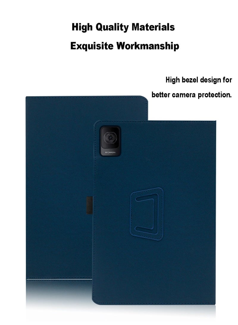 عام حالة لوح TCL Tab 10 Gen 2، مقاس 10.4 بوصة، غطاء لوح TCL Tab 10 Gen 2، حامل قابض مع حامل قلم ورباط معصم، حماية كاملة - Image 3