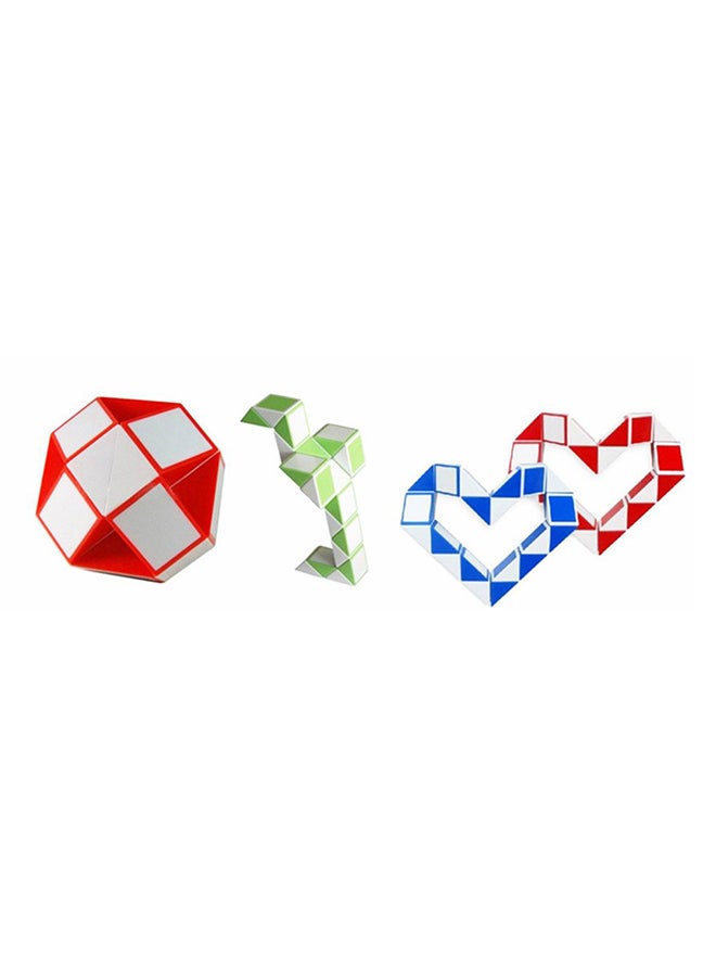 24 Wedges Magic Ruler Mini Magic Twist Puzzle Cube Educational Toy for Kids - Image 2