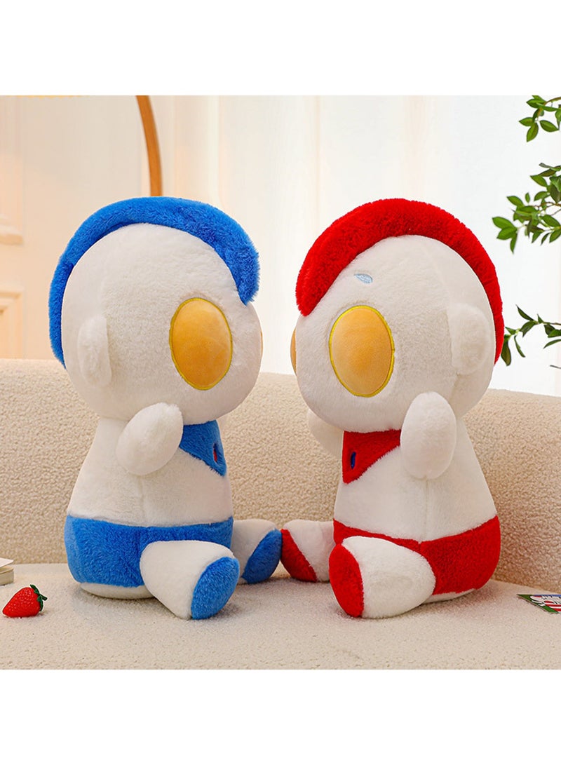 38 CM Cute Cartoon Ultraman Plush Toy Soft Stuffed Doll For Girls And Boys All Ages Gift (Blue)  - Image 5