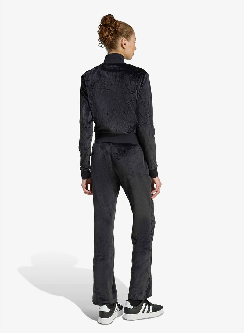 Adidas Glam Velvet Tracksuit - Image 2