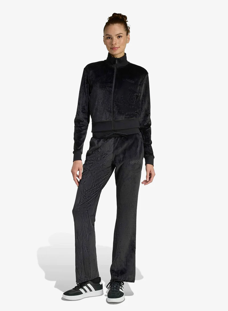 اديداس بدلة رياضية مخملية فاخرة