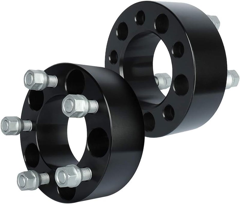 IRONTEK 5x114.3mm Wheel Spacer Adapter - 2in Thickness, 82.5mm Bore, 1/2" x 20 Studs - Image 1