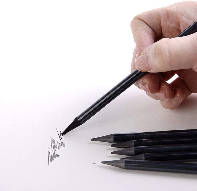 worison Woodless Graphite Pencil Set for Drawing, Writing, Shading, Coloring, 6 Pieces - Image 3