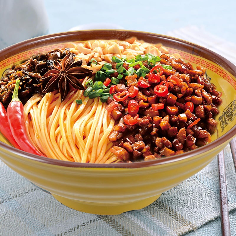 Melamine Ramen Bowl 7.5 Inch Japanese Style Salad Serving Bowl for Home Restaurant - Image 5