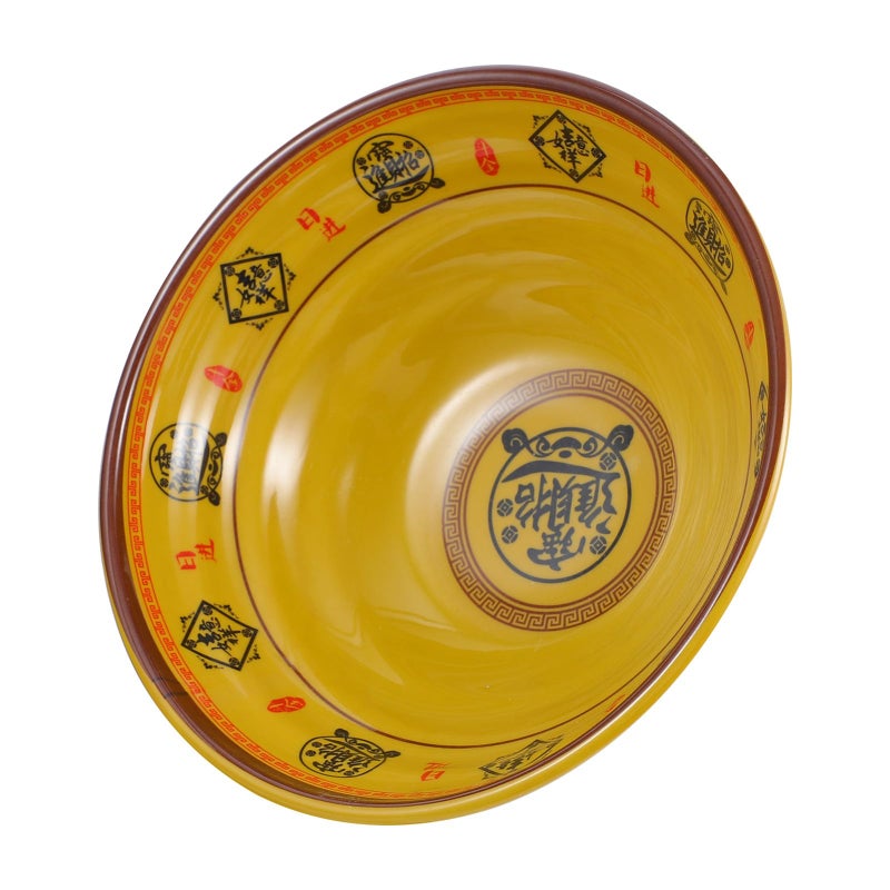 Melamine Ramen Bowl 7.5 Inch Japanese Style Salad Serving Bowl for Home Restaurant - Image 2