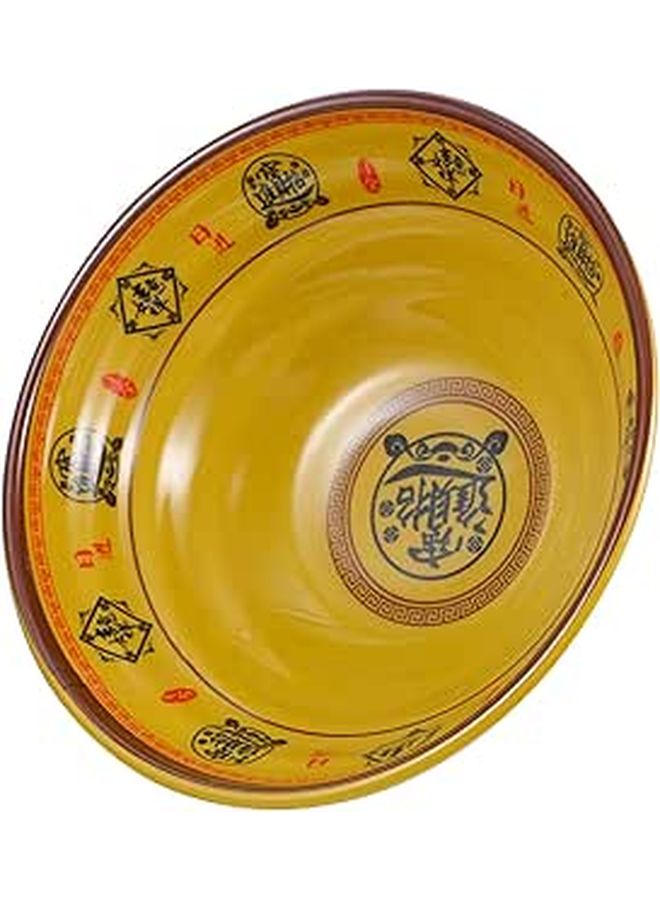 Melamine Ramen Bowl 7.5 Inch Japanese Style Salad Serving Bowl for Home Restaurant - Image 1