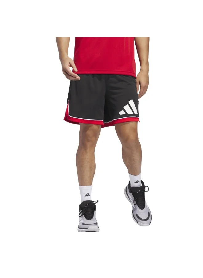 اديداس Adidas Bos Short Black Basketball Shorts For Men XS 9"