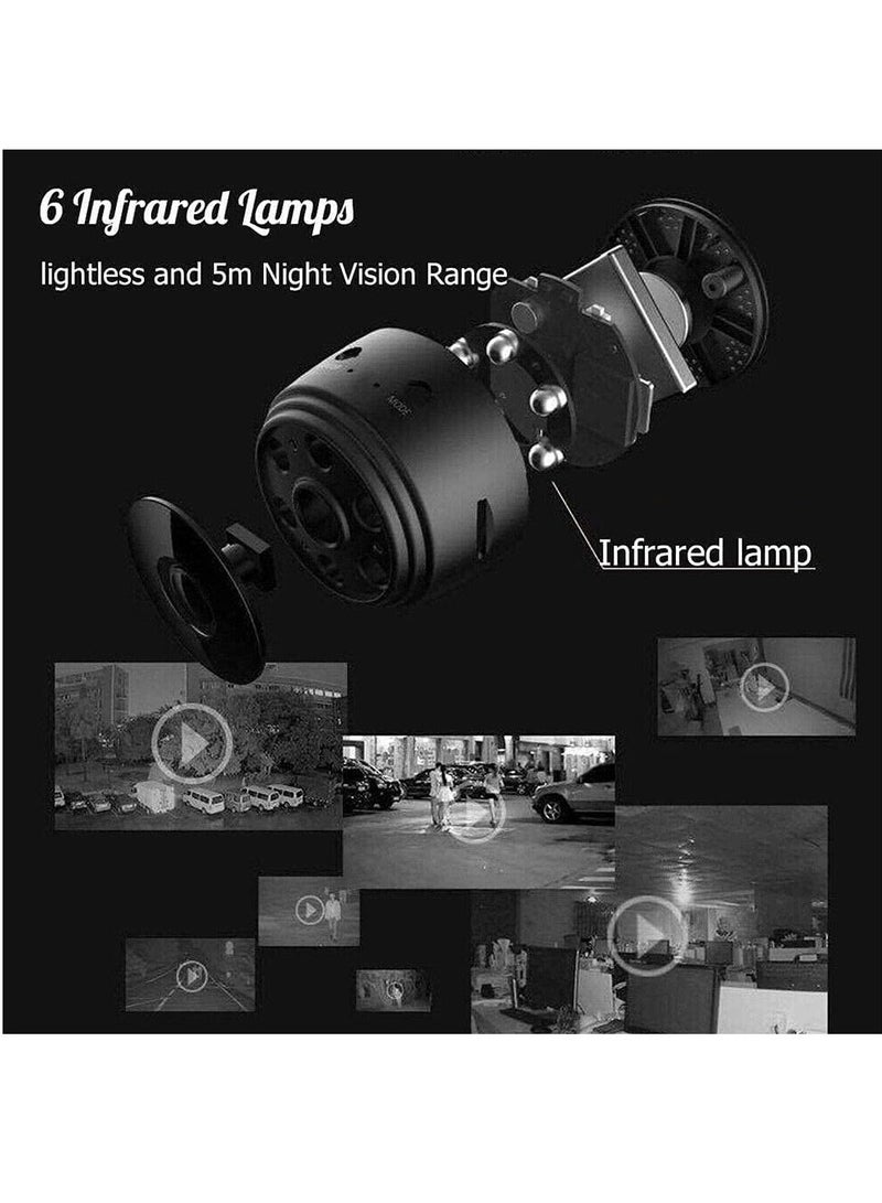 ELTRAZONE Mini Camera WiFi Video Camera 1080P HD Small Home Security Surveillance Cameras with 32G SD Card, Portable Tiny Nanny Cam with Night Vision Motion Detection A9 WiFi Camera - Image 5