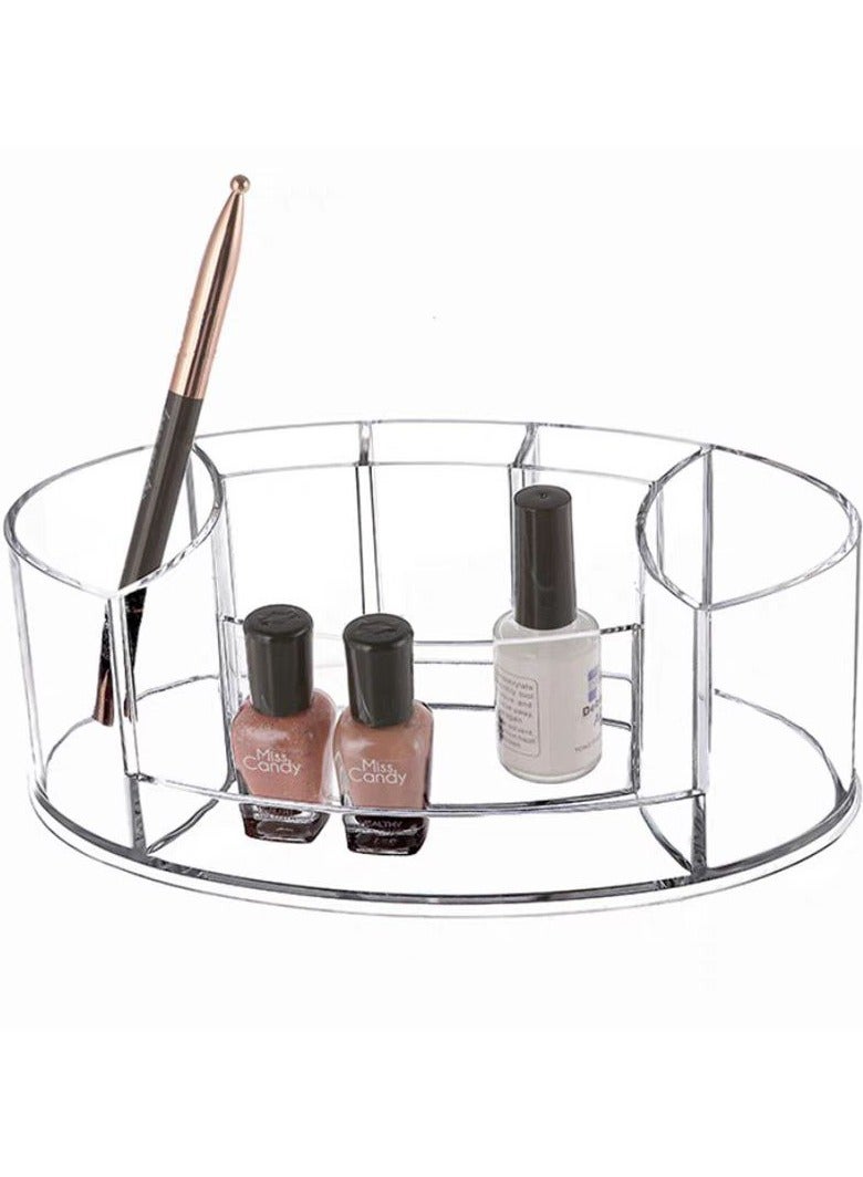 Multifunctional clear acrylic makeup organizer for cosmetics, lipstick and jewelry - Image 1