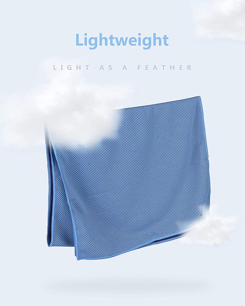 P Plus Fire Travel Towel - Compact & Ultra Soft Microfiber Camping Towel - Quick Dry Towel - Super Absorbent & Lightweight for Sports, Beach, Gym, and Yoga(Black+Blue+Green+Grey, Pack of 4) - Image 4