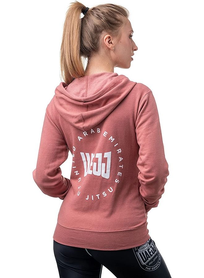 UAEJJ UAE Jiu-Jitsu Full Zip Hoodie Jacket for Women - Image 5