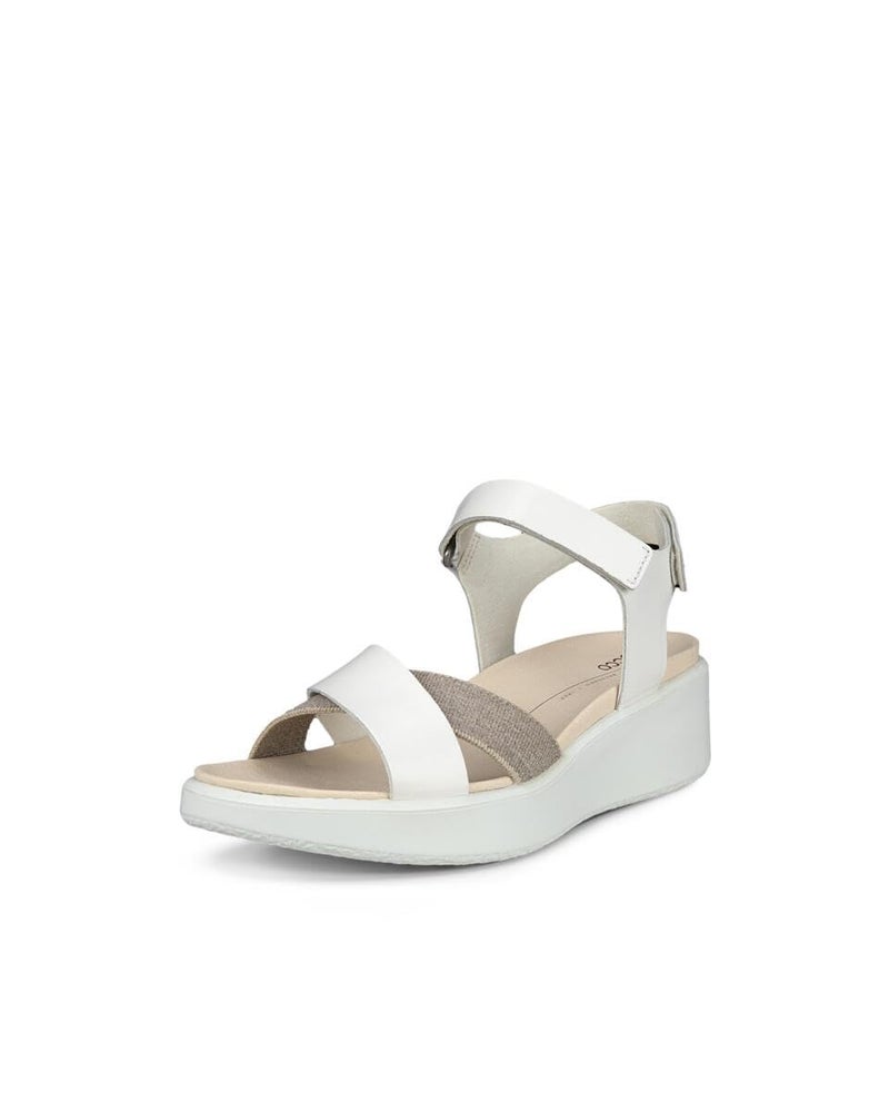 ECCO Flowt Wedge Luxury Crossband WHITE 885