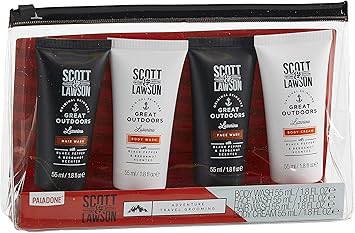 Paladone Scott and Lawson Adventure Travel Grooming Skincare Wash and Cream Set - Image 2