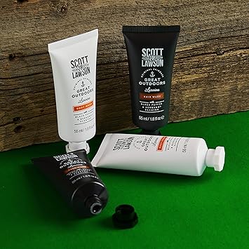 Paladone Scott and Lawson Adventure Travel Grooming Skincare Wash and Cream Set - Image 3