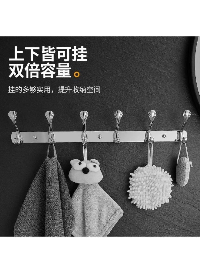 شماعه استانلس 6هوك  متعدده الاستخدامات من قطعتين - Image 3