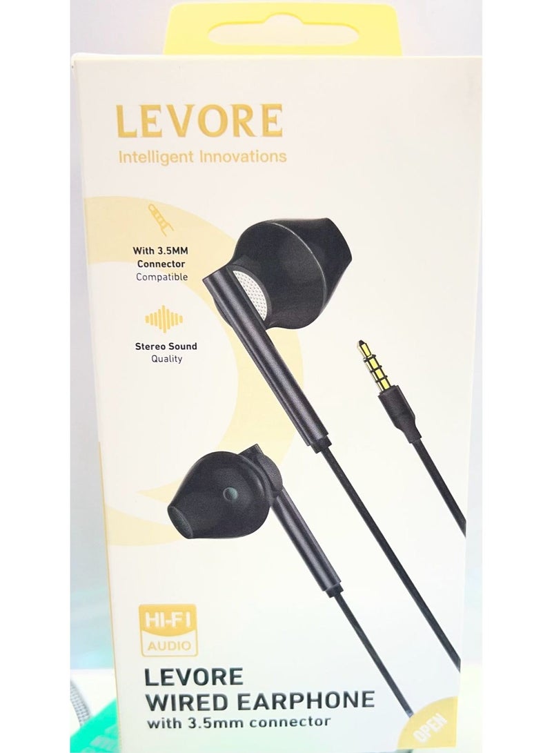 ليفور سماعة أذن سلكية من ليفور مع موصل 3.5 مم - Image 1