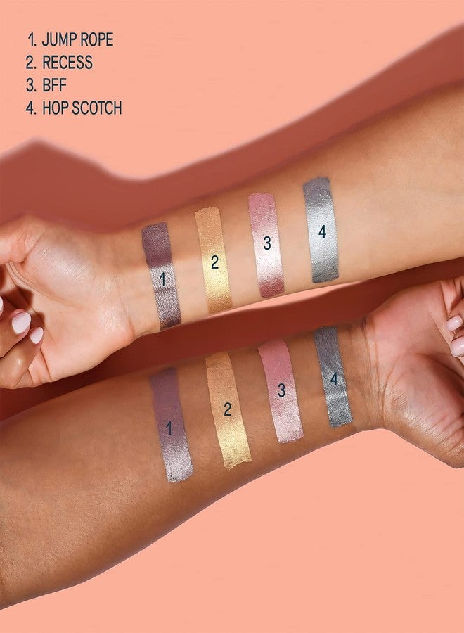 Exa Beauty - Natural Light Show Color Melt Foil For Eyes + Face + Body | Clean, Vegan, Cruelty-Free Makeup (BFF - Metallic Rose Gold) - Image 3