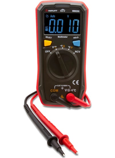 Triplett 4000 Count Compact Digital Multimeter Ac/dc Voltage 600V 