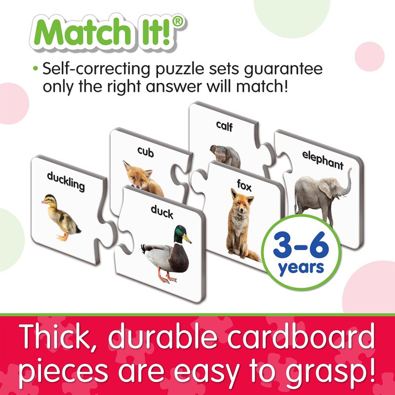 The Learning Journey: Match It! - Animal Families - Learning Animals, Animal Matching Game, Animal Puzzle For Kids, Puzzle For Toddlers, Award Winning Educational Toys - Image 3