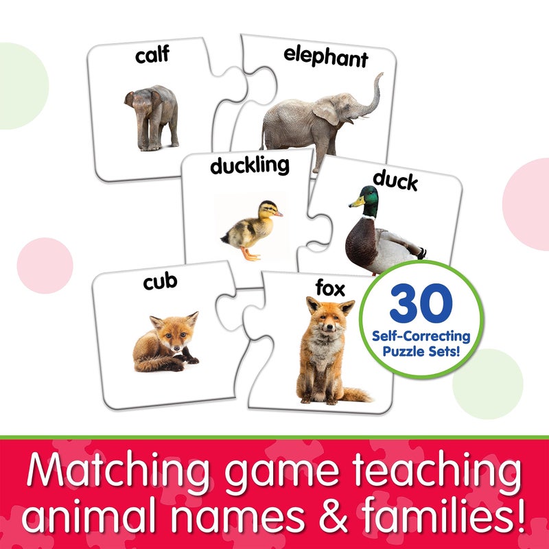 The Learning Journey: Match It! - Animal Families - Learning Animals, Animal Matching Game, Animal Puzzle For Kids, Puzzle For Toddlers, Award Winning Educational Toys - Image 2