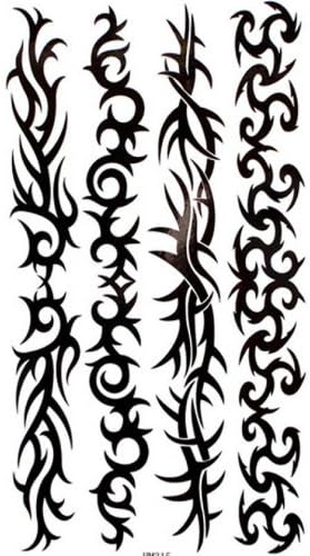 Watertight fake tattoos totem sexy feminine arm bracelet anklet armbands