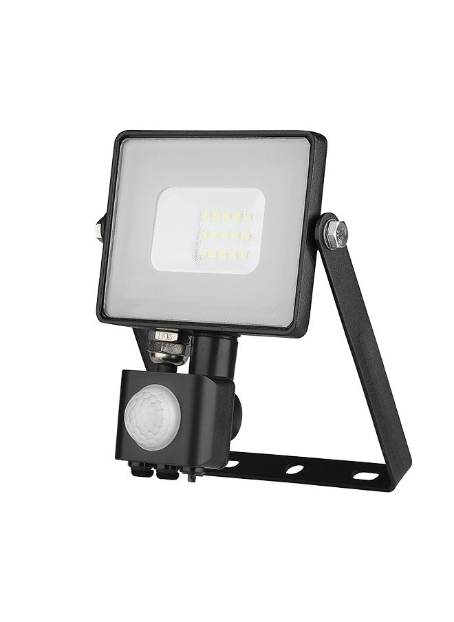 V-TAC - 10W PIR SENSOR LED FLOODLIGHT - Image 1