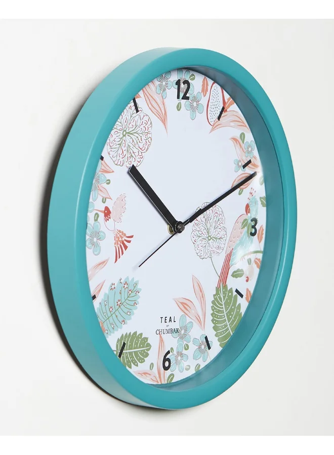 Chumbak Begum Baagh Wall Clock, 11"