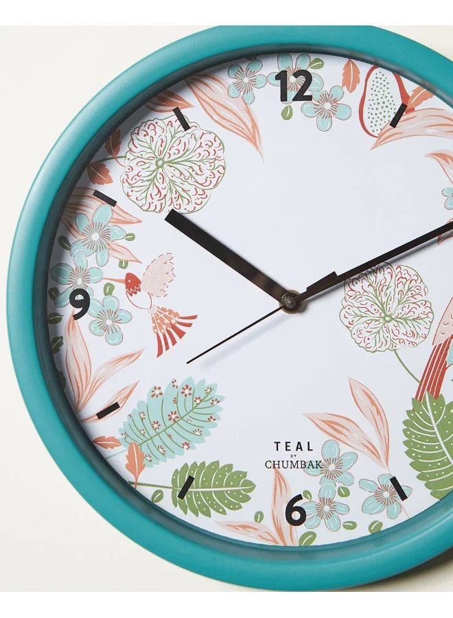 Chumbak Begum Baagh Wall Clock, 11"