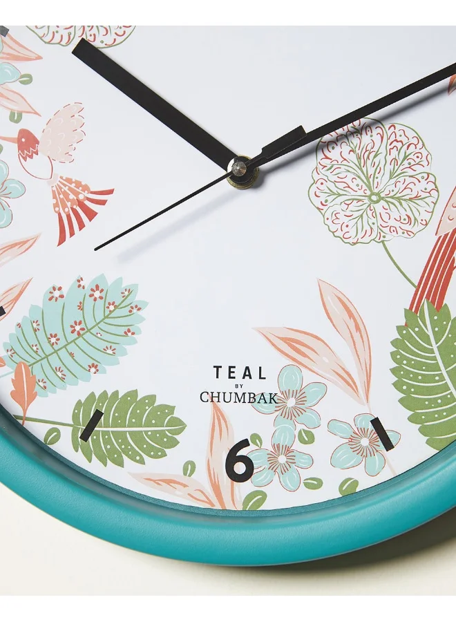 Chumbak Begum Baagh Wall Clock, 11"