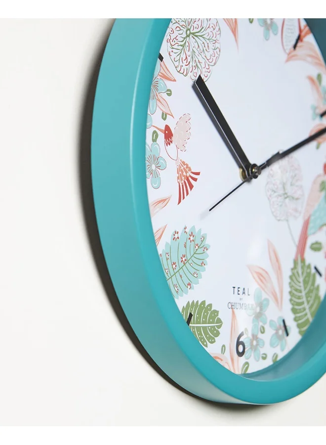 Chumbak Begum Baagh Wall Clock, 11"