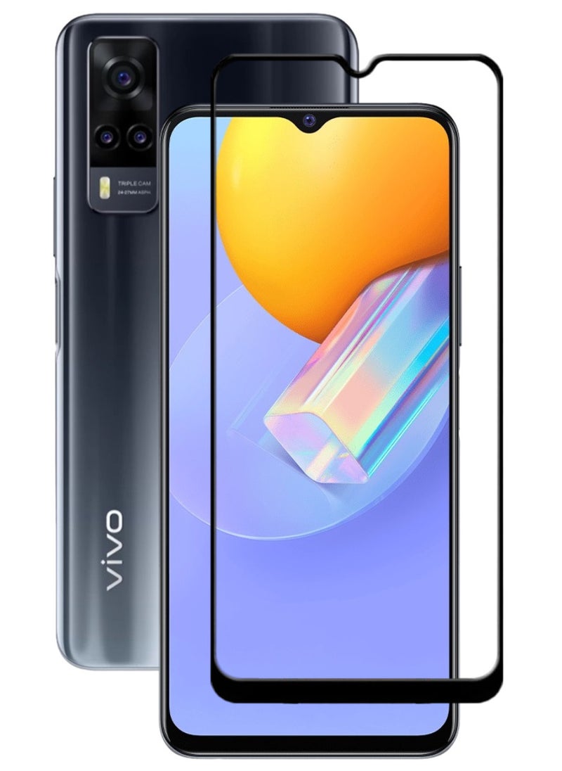 ACLIX Antistatic ESD Dustproof Premium Quality High Definition Tempered Glass Screen Protector Designed For vivo Y51 (2020) - Image 1