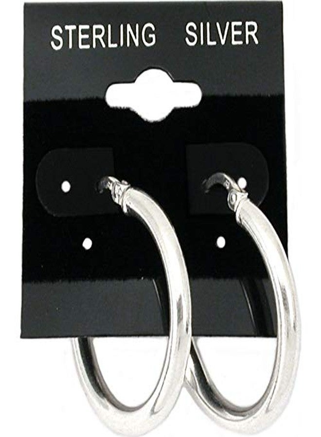 FindingKing 200 Black Earring Cards Pads Sterling Silver Displays 1.5" - Image 3