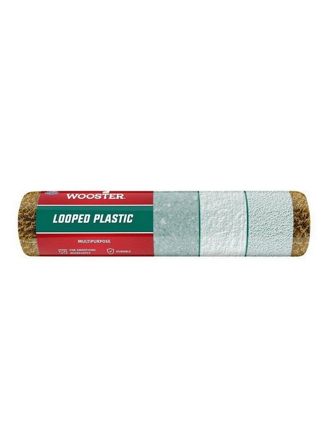 Wooster Looped Plastic Multi Purpose Heavy Textured Paint Roller Cover Brown 9 x 1/4 Inch 00R2330090 - Image 1