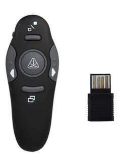 Generic 2.4ghz Wireless Usb Powerpoint Ppt Presentation Presenter Mouse Remote Control Laser Pointer Pen  - Image 1