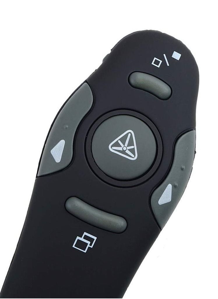 Generic - 2.4ghz Wireless Usb Powerpoint Ppt Presentation Presenter Mouse Remote Control Laser Pointer Pen - Image 1