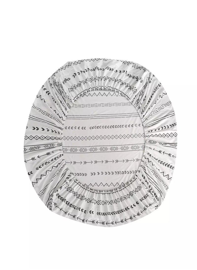 Generic Geometric Pattern Fitted Sheet  - Image 3