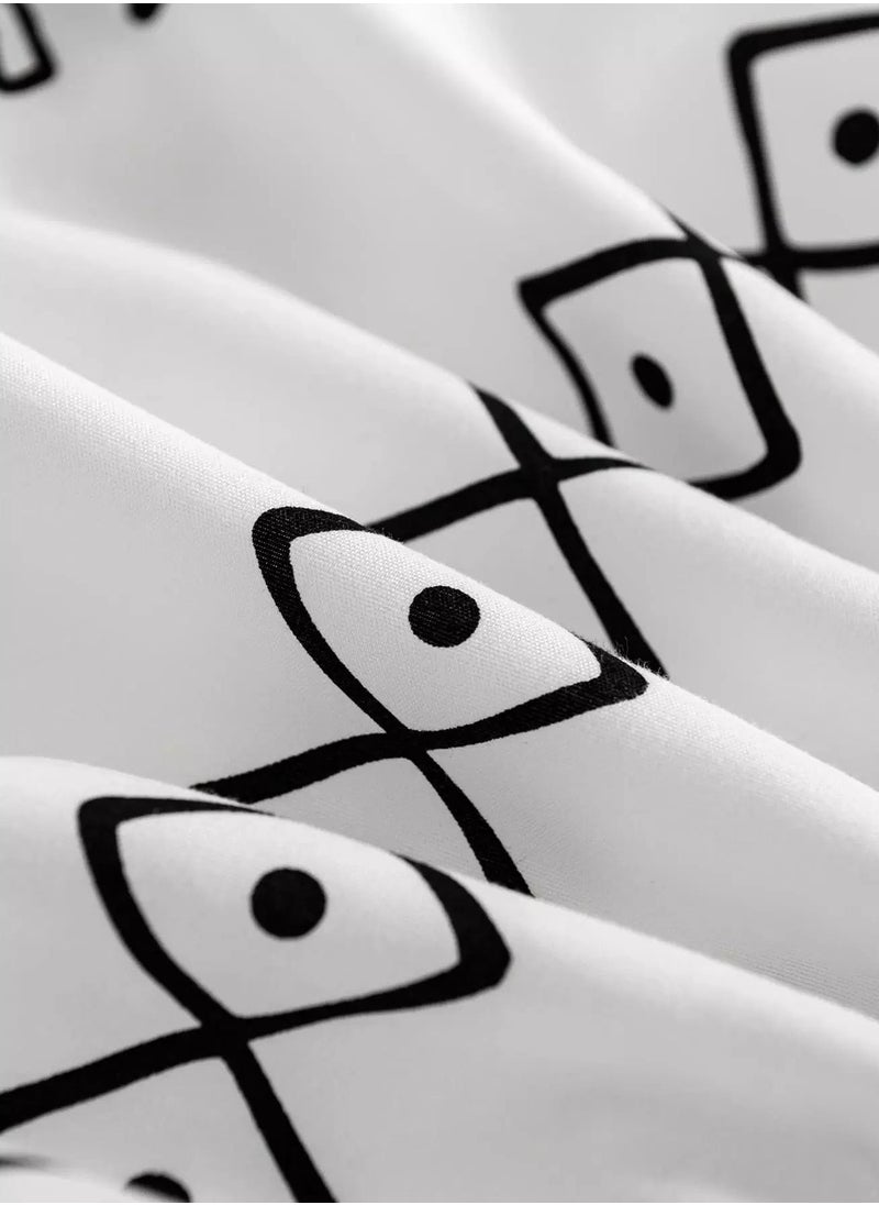 Generic Geometric Pattern Fitted Sheet  - Image 2