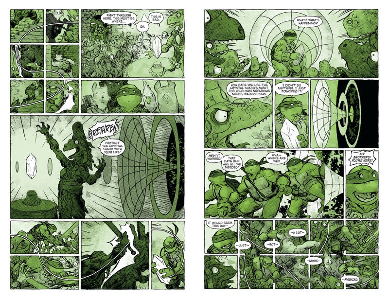 Teenage Mutant Ninja Turtles: Black, White, and Green - Image 2