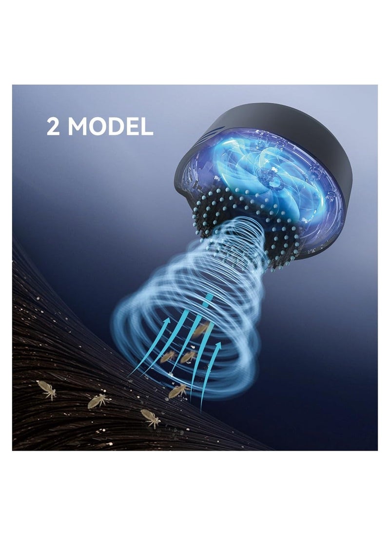 Y&D - Electric Dandruff Comb, Lice Comb Flea Soft Mane Brush for Removal, Kids Cats Dogs, Long, Short, Thick and Sparse Hair, Hair (1 Pack) - Image 1