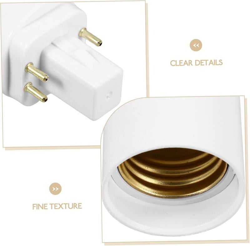 4 Pack Lamp Socket Adapter Converter For Flexible Lighting Easy Installation - Image 4