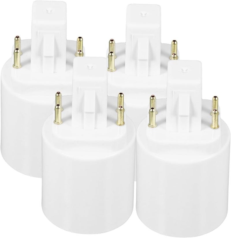 4 Pack Lamp Socket Adapter Converter For Flexible Lighting Easy Installation - Image 1