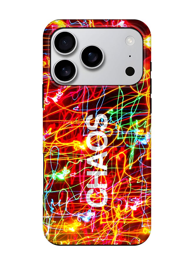 Stylizedd Tough Pro Magnetic Case for iPhone 17 Pro, Dual Layer hybrid PC + TPU Mobile Cover Matte - Chaos