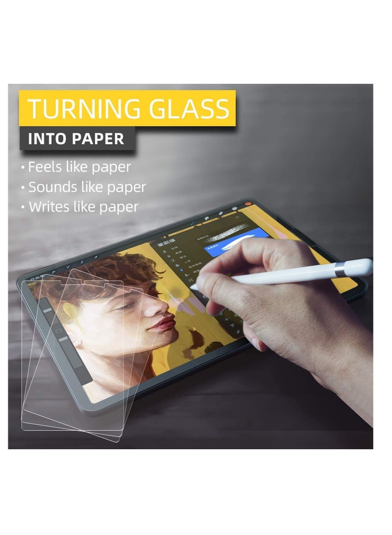 Aookay [1 Pack] Paper Screen Protector for iPad 7 10.2''/iPad 8 10.2'' /iPad 2020 10.2'' Drawing Writing Feels Like On Paper,Anti Glare Scratch Resistant Matte Film Compatible with Apple Pencil  - Image 4