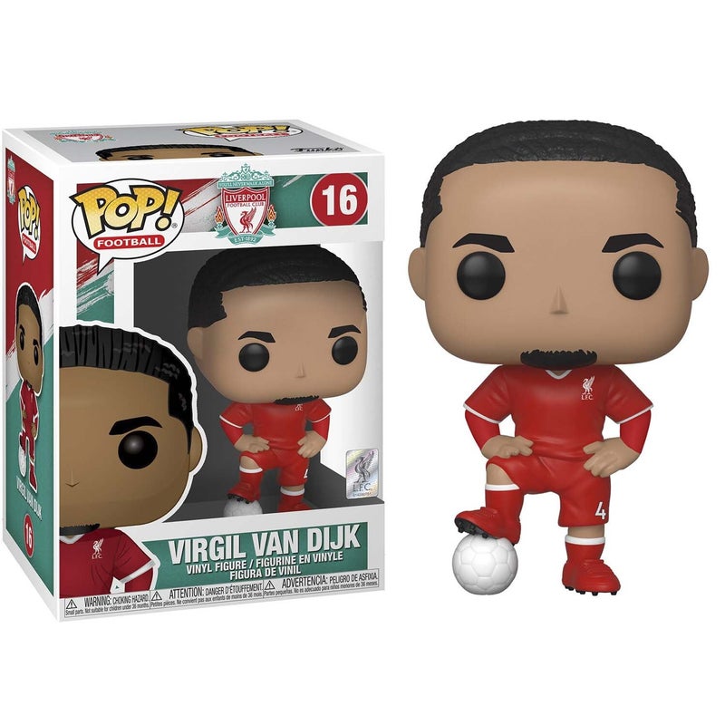 Funko فانكو بوب! كرة القدم: ليفربول - فيرجيل فان ديك - ليفربول إف سي - تمثال فينيل قابل للجمع - فكرة هدية - منتجات رسمية - ألعاب للأطفال والبالغين - Image 3