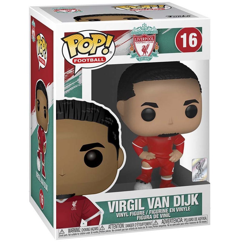 Funko فانكو بوب! كرة القدم: ليفربول - فيرجيل فان ديك - ليفربول إف سي - تمثال فينيل قابل للجمع - فكرة هدية - منتجات رسمية - ألعاب للأطفال والبالغين - Image 2